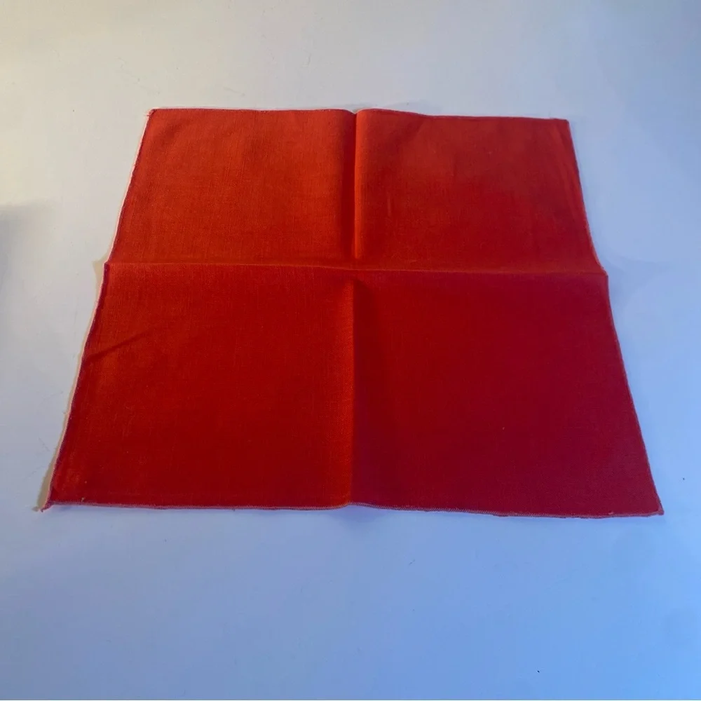 Set Of 2 Pier 1 Color Block Embroidery Striped Reversible Placemats & 2 Napkins
